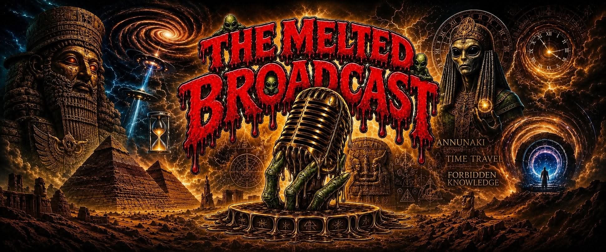 The Melted Broadcast banner
