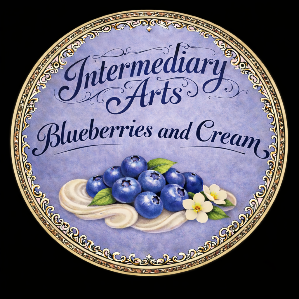 Blueberries and Cream- Seasonal Loose-Leaf Blend illustration