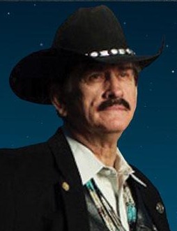 Timothy Green Beckley, Mr. UFO, in his black cowboy hat